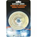 Dico 4 In. x 1/2 In. Spiral Sewn Buffing Wheel 7000128